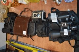 Binoculars by Bushnell, Ensign, and Ross, etc.