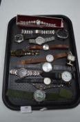 Fifteen Assorted Wristwatches, etc.