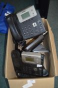 Three Yealink IP Phones