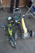 Child's Go Kart and Jungle Bike