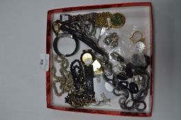 Costume Jewellery Necklaces, Wristwatches, etc.