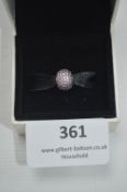 Pandora Sterling Silver Pink Pave Charm