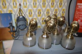 *Glass & Metal Light Fittings