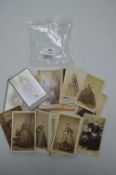 Quantity of Victorian Photographic Calling Cards
