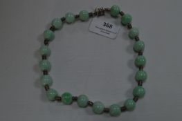 Decorative Glass Necklace