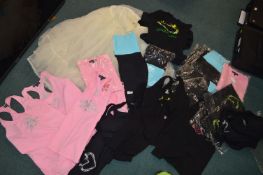 Yoga Exercise Tops and Leggings, plus Hooped Under