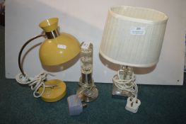 Three Table Lamps