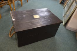 Wooden Storage Trunk