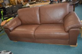 Two Seat Leather Sofa