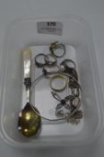 Silver Jewellery, Rings, Bangle, and Silver Ferrul