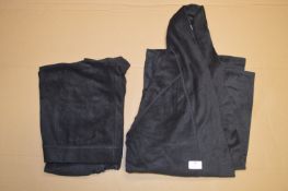 *Carole Hochman Black 2pc Lounge Set Size: L