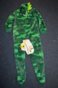 Saint Eve Child's Hooded Fleece Sleeper Size: 7-8