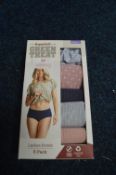 *GreenTreat Supersoft Ladies Briefs Size: XS 5pk