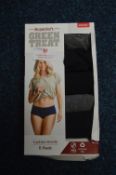 *GreenTreat Supersoft Ladies Briefs Size: M 5pk