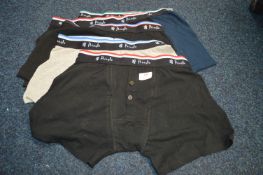 *Pringle Men's Boxer Shorts Size: M 5pk