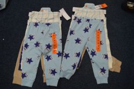 Pekkle 4pc Pants Sets Size: 2T x2