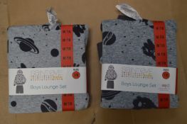 2x Saint Eve Boy's Lounge Set Size: M 7-8 Years