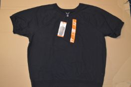 *Buffalo Black Short Sleeve Sweatshirt Size: XXL