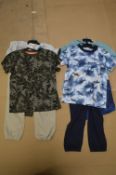 2x Kids Headquarters 4pc T-Shirt & Shorts Set Size