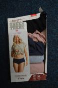*GreenTreat Supersoft Ladies Briefs Size: M 5pk