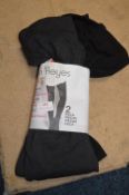 *Ellen Reyes Fleece Leggings Size: M 2pk
