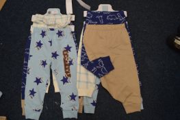 Pekkle 4pc Pants Sets Size: 3T x2