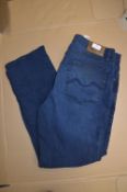 *Urban Star Blue Denim Straight Leg Jeans Size: 34
