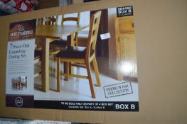 Two Wiltshire Oak Dining Chairs (boxed as new)