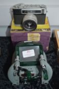 Yashica Minister 3 Camera Plus Russian Projector a