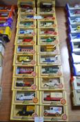 Twenty-Four Lledo Diecast Advertising Vehicles