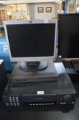 *Concept Pro DVD Player, and a HP Monitor