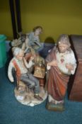 Capodimonte Figurines, etc. (requiring restoration