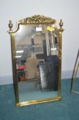 Brass Framed Mirror