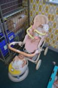 Baby Annabelle Pram and Doll, Doll with Walker, an
