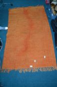 Orange Rug 90x150cm