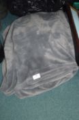 *Grey Plush Throw