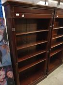 * book case, with concealed drawer - 870w x 300d x 1800