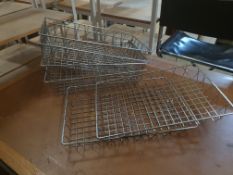* 6 x wire baskets