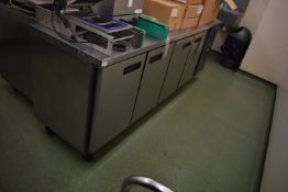 *Polar Four Door Refrigerated Preparation Counter Model: G379