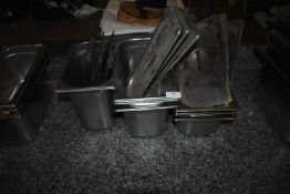 *Seven Bain Marie Inserts with Covers