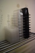 *Nineteen Plastic Refrigerated Servery Inserts