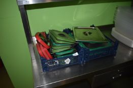 *Two Basket Containing Stainless Steel Self Seal Bain Marie Lids