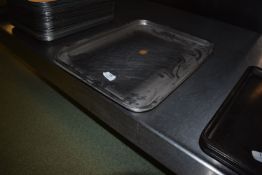 *Two Stainless Steel Trays