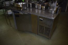 *Chef King WN88GB Granite Topped Refrigerated Preparation Unit