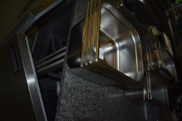 *Four Vogue Stainless Steel Bain Marie Inserts