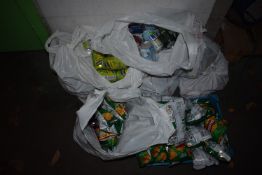 *Six Bags of Assorted Soft Drinks Including Tango, Lilt, Lemonade, Pepsi Max, etc.