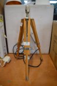 Easel Style Table Lamp Base