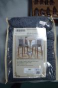 Pair of Grey Chair Slip Covers