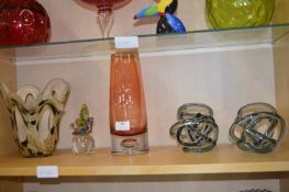 Glass Vases and Ornaments