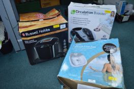 Russell Hobbs Bread Maker, Foot Spa, and Circulati